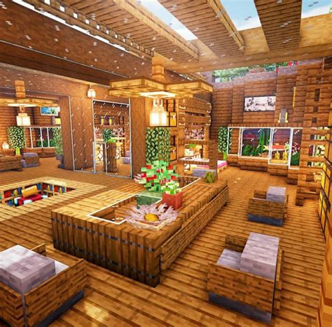 Living Room Minecraft Cottagecore Interior - Markoyxiana