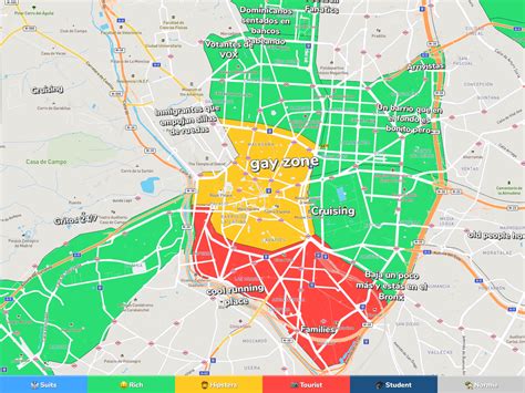 Madrid Neighborhood Map