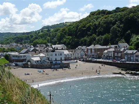 Looking down onto the beach at Combe... © Robin Drayton cc-by-sa/2.0 ...