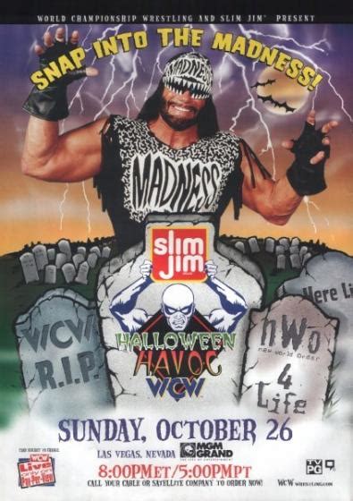 WCW Halloween Havoc: Ranking the Wrestling Event’s Posters | Halloween Love