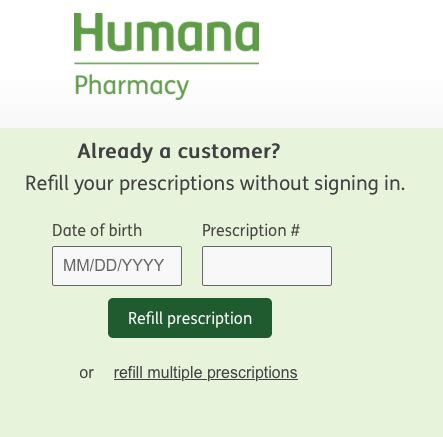 www.humanapharmacy.com/login | Humana Pharmacy Login