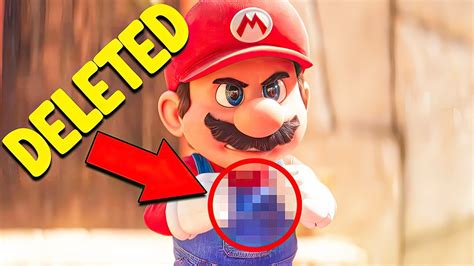 All MARIO MOVIE Deleted Scenes - YouTube