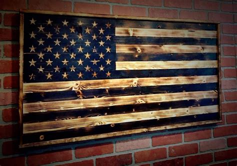 The 20 Best Collection of Wooden American Flag Wall Art