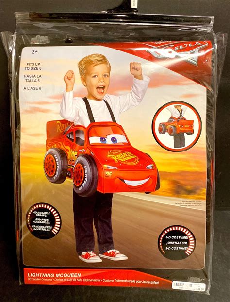 Costumes Toys Dress Up & Pretend Play Disguise Lightning McQueen 3D ...