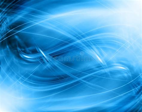 Blue Blur Abstract Background Stock Illustration - Illustration of ...