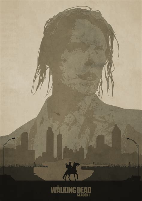 The Walking Dead: Season 1 Poster by lewisdowsett on DeviantArt