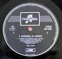 PINK FLOYD Saucerful of Secrets Index Page 12" Vinyl LP Collectors ...