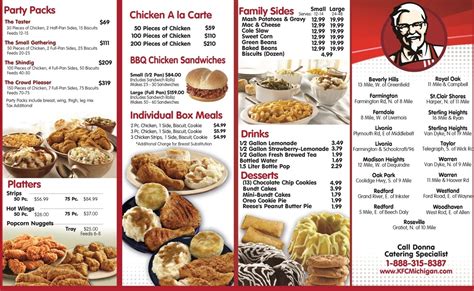 Kfc Menu Pdf | amulette