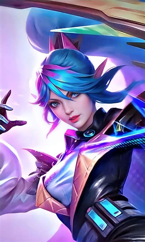 Mobile legends Miya's Atomic 515 Epic skin mlbb | HD Portrait Save ...