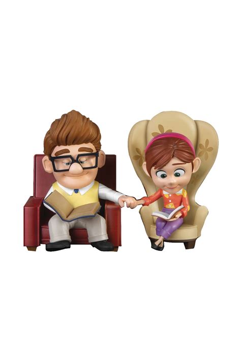 MAR228893 - UP MEA-032 CARL & ELLIE FIG 2PK - Previews World