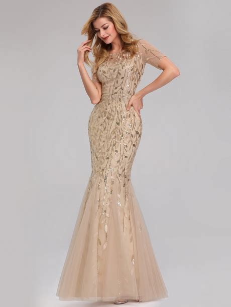 Gold maid of honor dresses