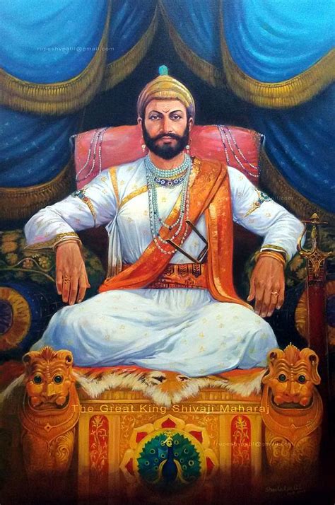 Shivaji Maharaj Painting at PaintingValley.com | Explore collection of ...