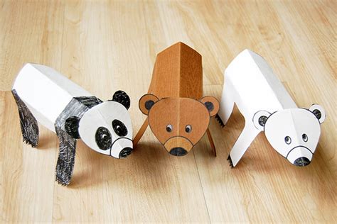 Folding Paper Zoo Animals | Kids' Crafts | Fun Craft Ideas ...