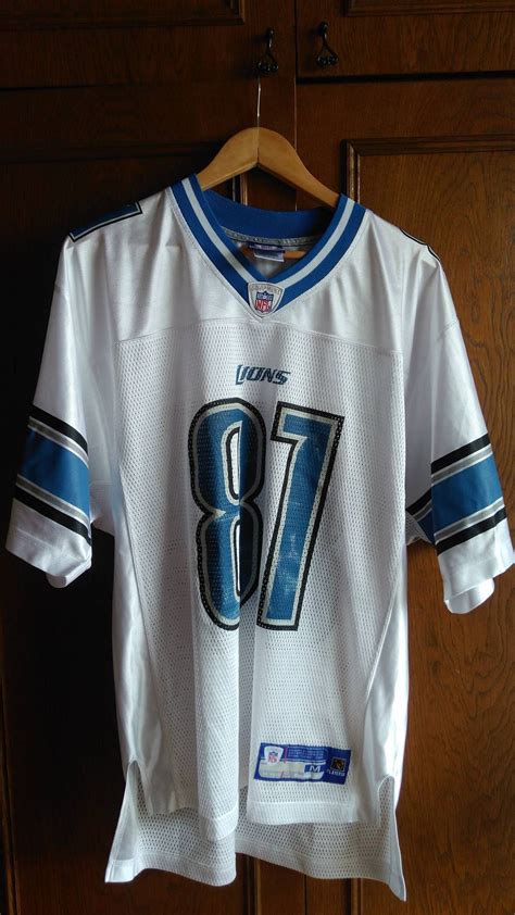 Searching for NFL Detroit Lions Jersey #81 Megatron Calvin Johnson size ...