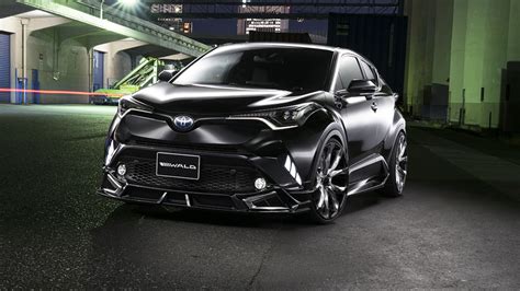 Toyota C-HR Puts On Its Menacing Face Courtesy Of Wald International ...