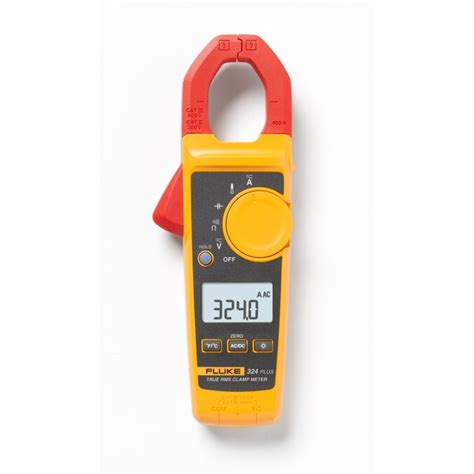 Fluke Fluke 324 Plus True RMS Clamp Meter Digital 600-Volt Test Meter ...