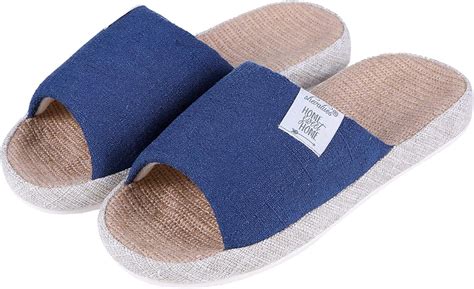 shevalues Women's Open Toe House Slippers Arch Support Lightweight ...