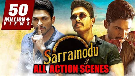 Sarrainodu All Action Scenes | South Indian Movie Best Action Scene ...