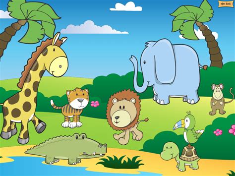 Cartoon Jungle Animal Pictures - ClipArt Best