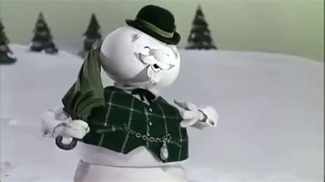 Sam the Snowman cuts the cheese - YouTube