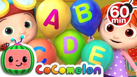 ABC Song with Balloons + More Nursery Rhymes & Kids Songs - CoComelon ...