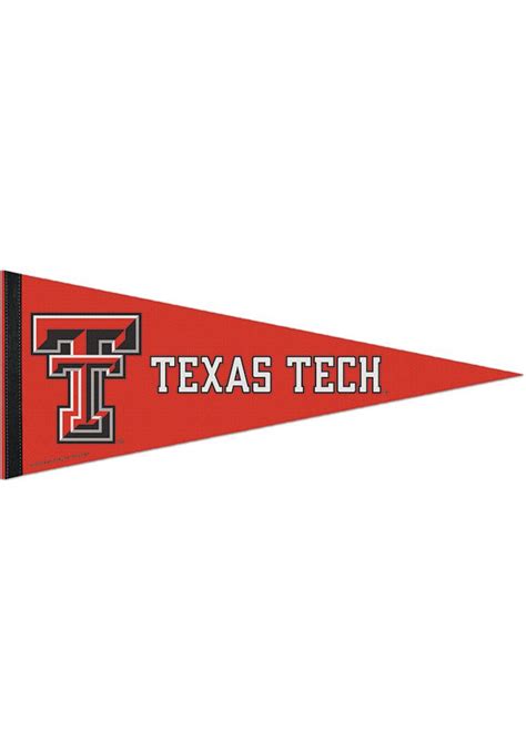 Texas Tech Red Raiders 12x30 Logo Premium Pennant | Texas tech, Texas ...