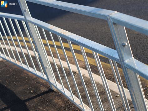 Standard Pedestrian Guardrail | Galvanised and Powder Coated | In Stock