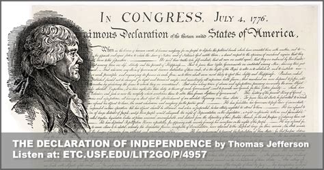 The Declaration of Independence | Historic American Documents | Thomas ...