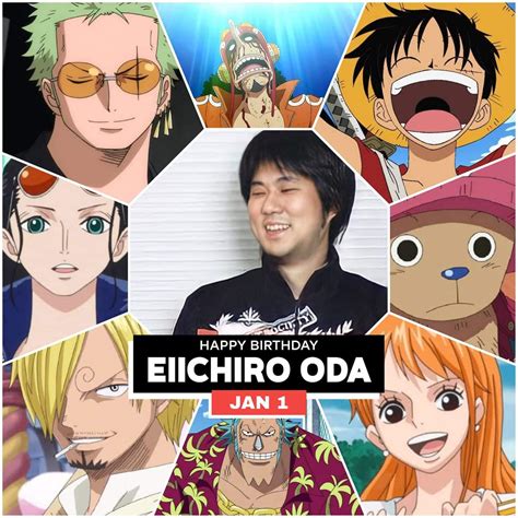 Happy 47th birthday to Eiichiro Oda 🎉 : r/OnePiece