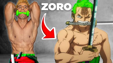 I Tried Roronoa Zoro Workout Routine in Real Life | One Piece - YouTube