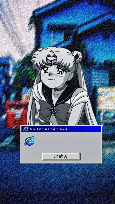 Aesthetic Vaporwave Anime Wallpaper Iphone