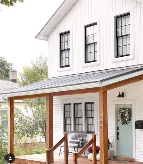 Top 10 White Farmhouse Exteriors - Seeking Lavender Lane