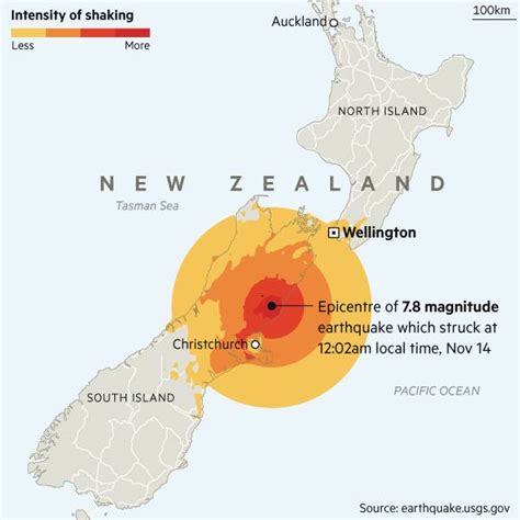 New Zealand rocked by aftershocks after 7.8-magnitude earthquake ...