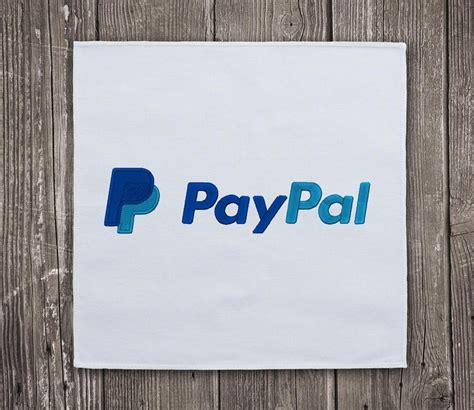 PayPal Logo Embroidery Design Download - EmbroideryDownload