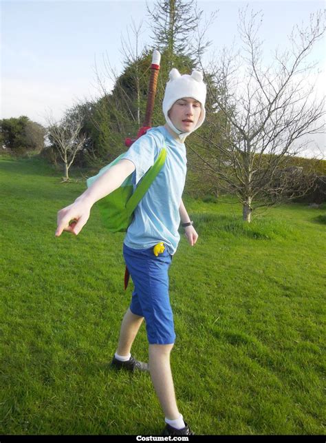 Adventure Time's Finn the Human Costume for Cosplay & Halloween 2022 ...