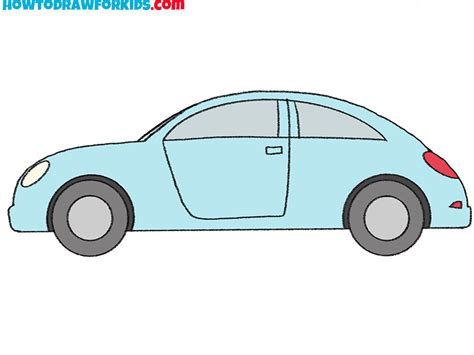 How To Draw A Car Step By Step For Beginners