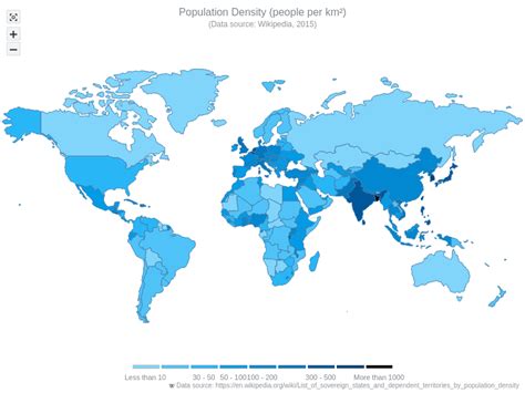 World Choropleth Map | Maps General Features