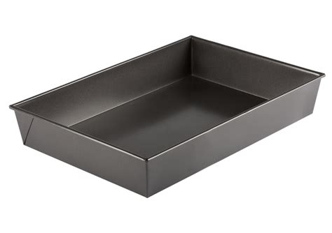 18" x 12" x 3" Aluminum Rectangular Cake Pan in Square/Rectangle Pans ...