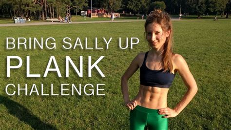 Bring Sally Up - PLANK Challange | Bring sally up challenge, Get fit ...