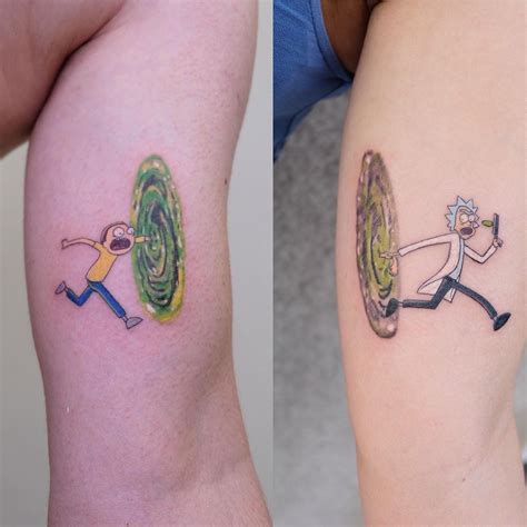 rick and morty tattoo portal - Shawnda Brandt