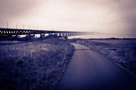 Oresund, the Bridge stock image. Image of blue, marketplace - 28401731