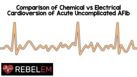 Comparison of Chemical vs Electrical Cardioversion of Acute ...