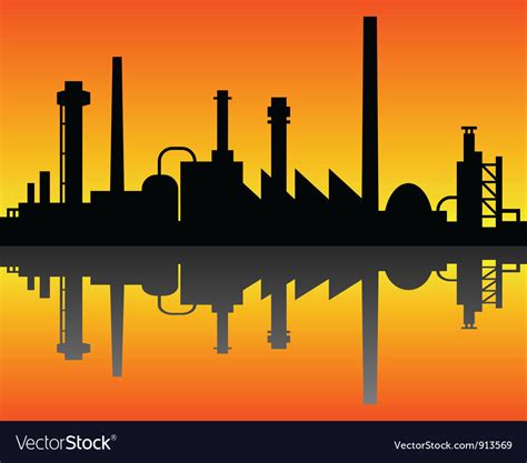 Industrial background Royalty Free Vector Image