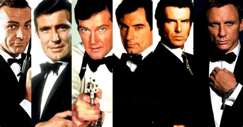 Names Of All James Bond Actors