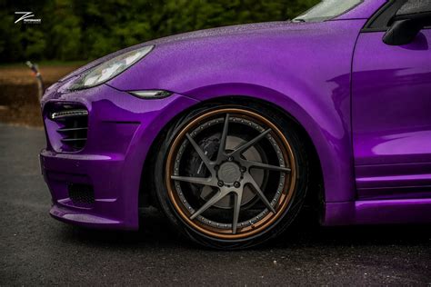 Porsche Cayenne Purple Z Performance ZP.FORGED 3 Wheel | Wheel Front