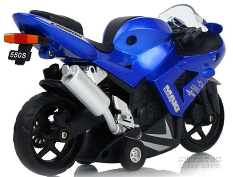 Kids Red / Orange / Blue Pull-Back Function Motorcycle Toy [MC17B001 ...