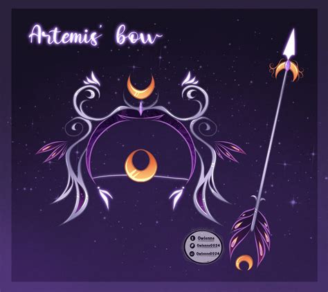 Artemis' bow by Owlenne on DeviantArt