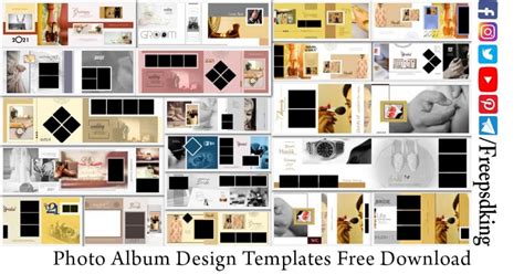 Photo Album Design Templates Free Download - Freepsdking.com