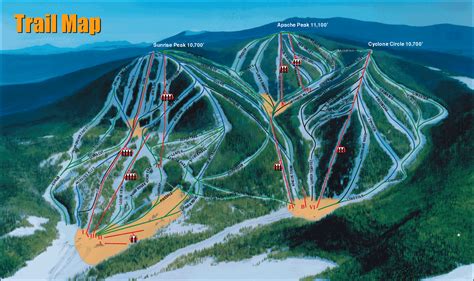 Arizona Ski Resorts Map - Cities And Towns Map