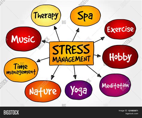 Stress Management Mind Map Business Image & Photo | Bigstock